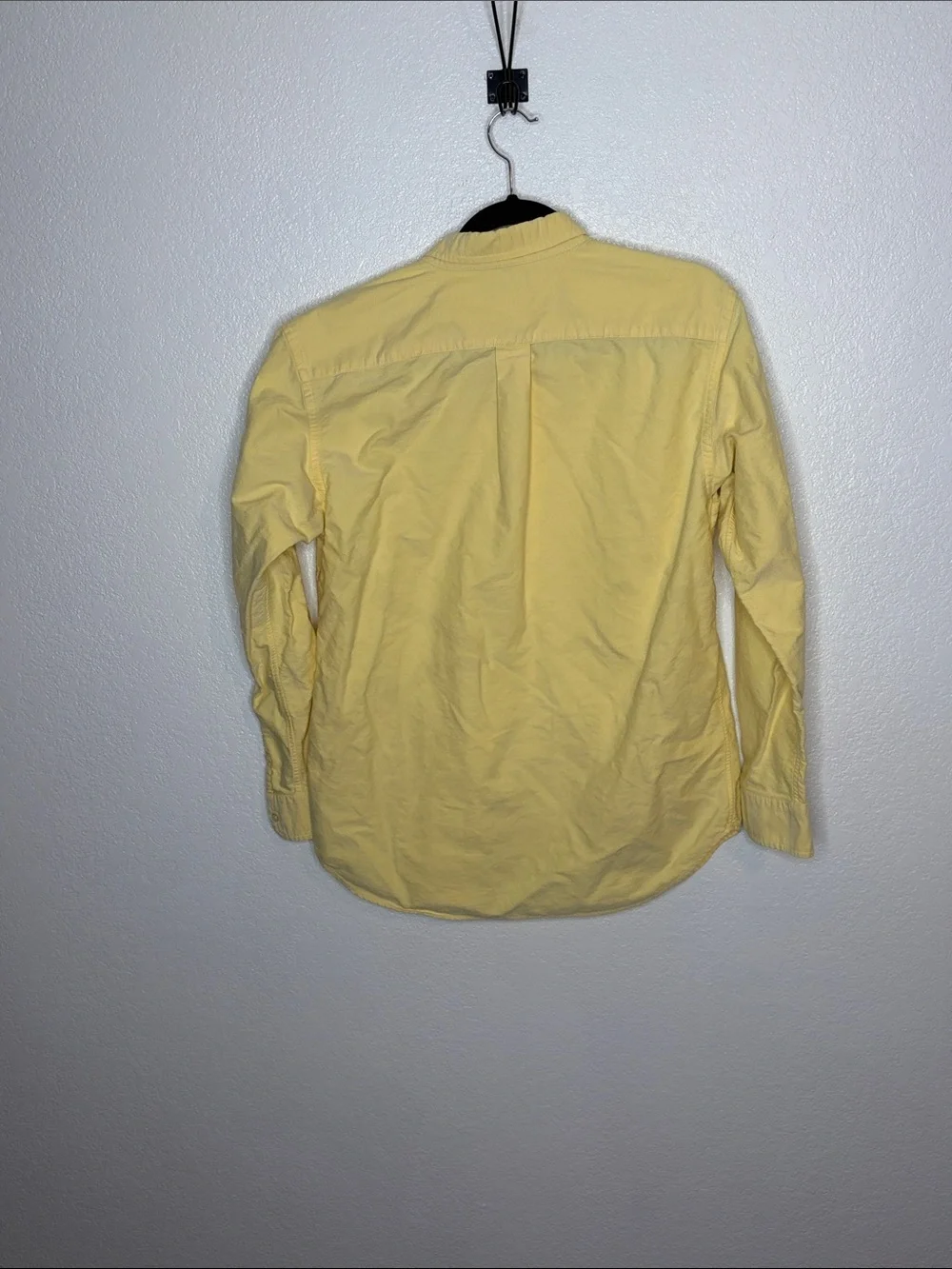 Ralph Lauren Butter Yellow Cotton Button Down Shirt Size 20 Preppy Classic